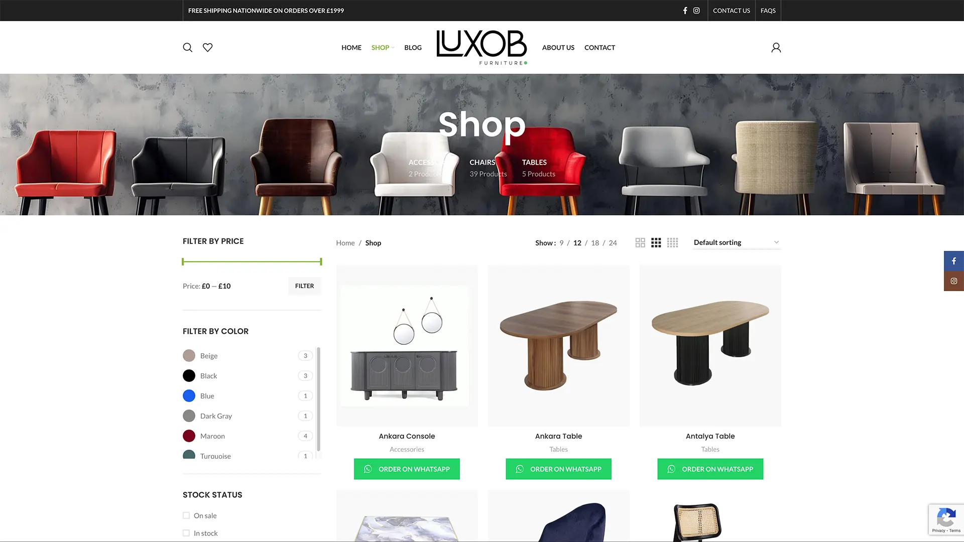 Luxob Furniture
